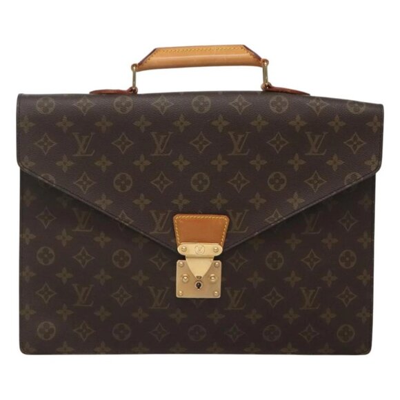 LOUIS VUITTON Monogram Serviette Conseiller Briefcase M53331 LV Auth 124478 - Picture 2 of 16